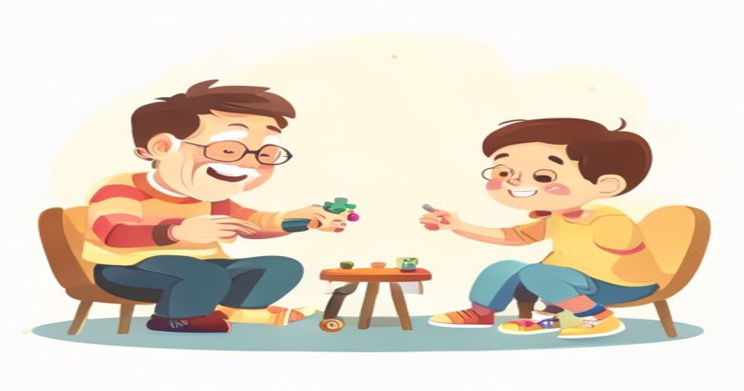 老人陪孙辈游戏:极简操作无暴力卡通类休闲作品推荐